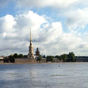 Russia. Faded images