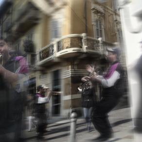 Suonatori molesti in ghiaia Parma