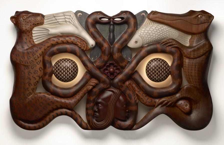 Mask of African God of Connecteddness