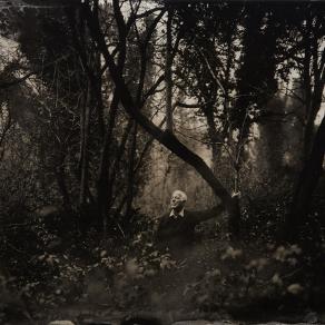 My father in the woods