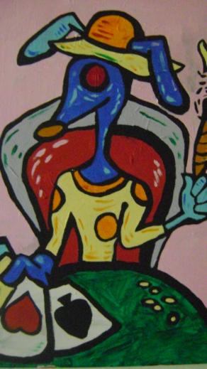 Cane che gioca a poker