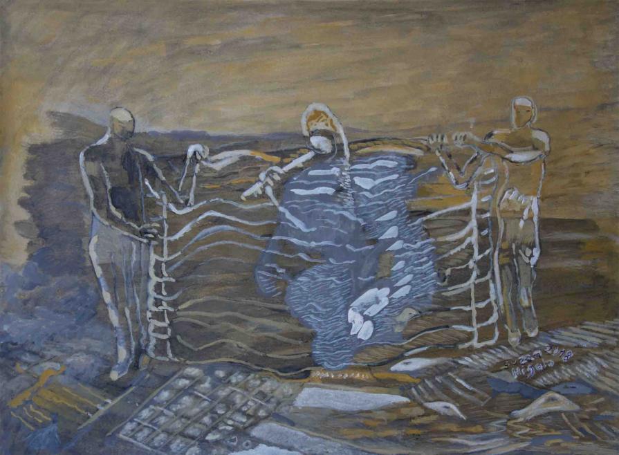 70. years refugees Tent 