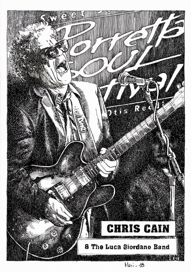 CHRIS CAIN  & The Luca Giordano Band