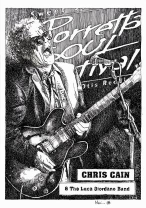 CHRIS CAIN  & The Luca Giordano Band