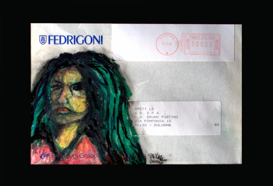Ritratto su Busta Lettera Fedrigoni