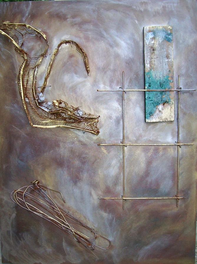 "Volo spezzato  ( ali tarpate)" /Binded Wings” 