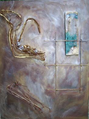 "Volo spezzato  ( ali tarpate)" /Binded Wings” 