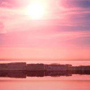 the calm of the waters