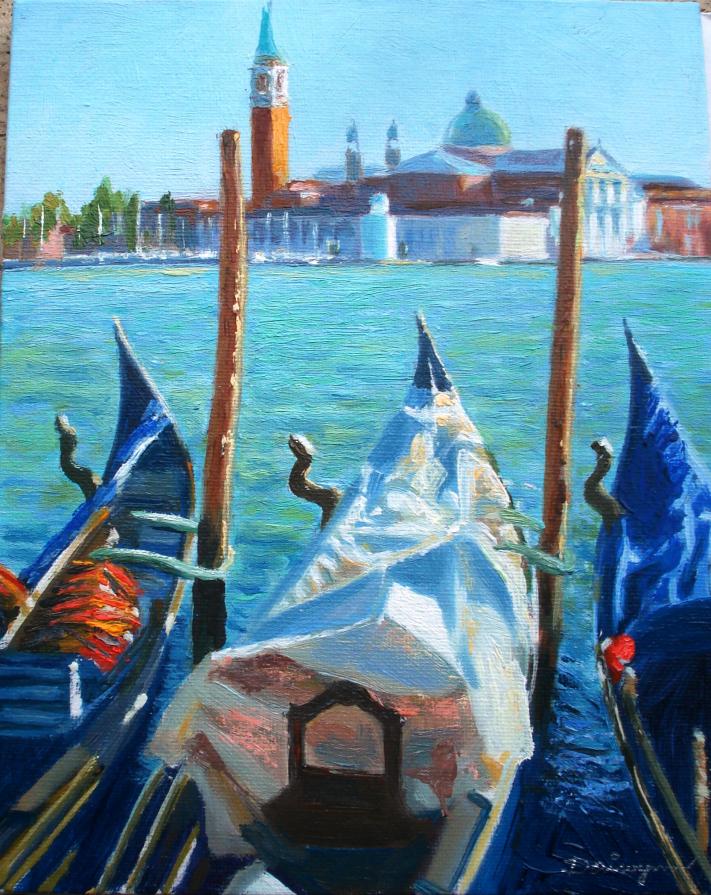 Dai Winn – Gondole a San Giorgio Maggiore, Venezia 