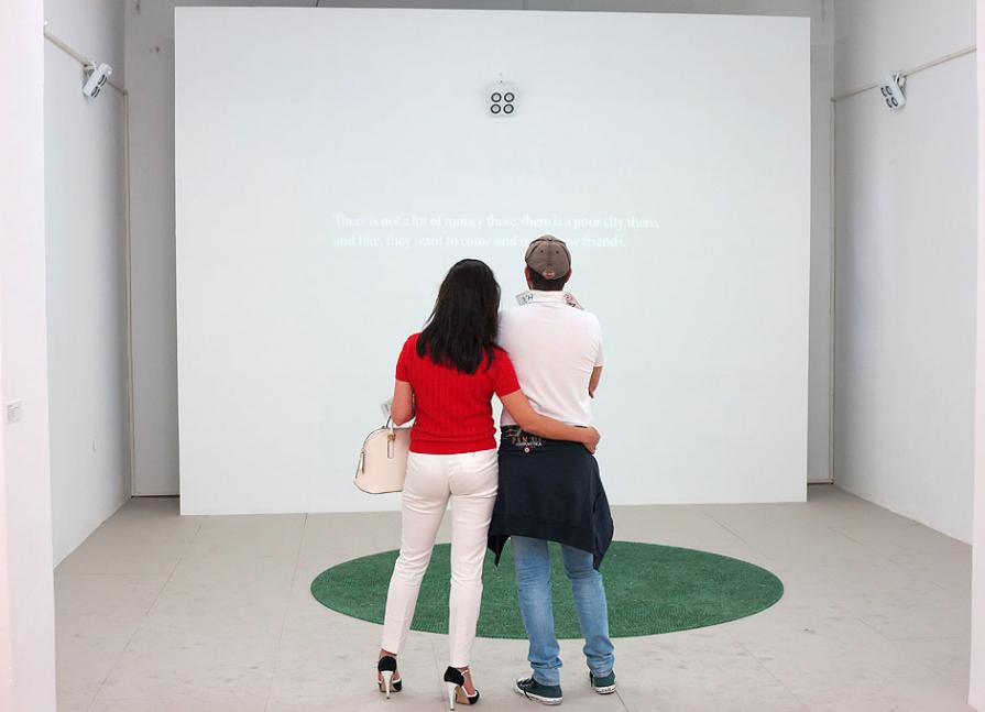 Marbles/ from the series Conversations: Hula Hoops, Elastics, Marbles and Sand