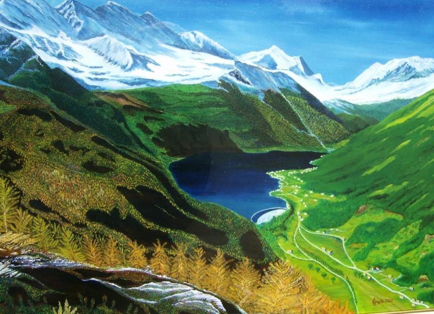 LG 0024 - il lago di Ceresole - Piemonte