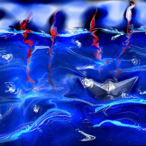 sangue e lacrime scendono e si mescolano nelle notti blue nel mediterraneo