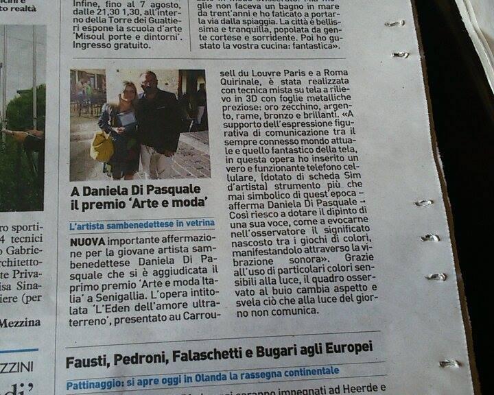 ARTICOLO DI GIORNALE 