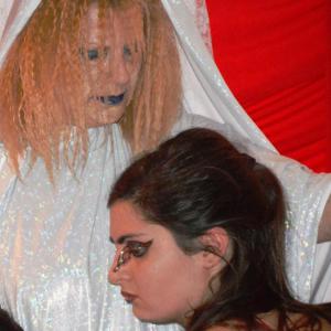 La Sibilla Regina di Gerusalemme che dimora presso il Museo del Vetro  spazio del faro di  Rosa Didonna 