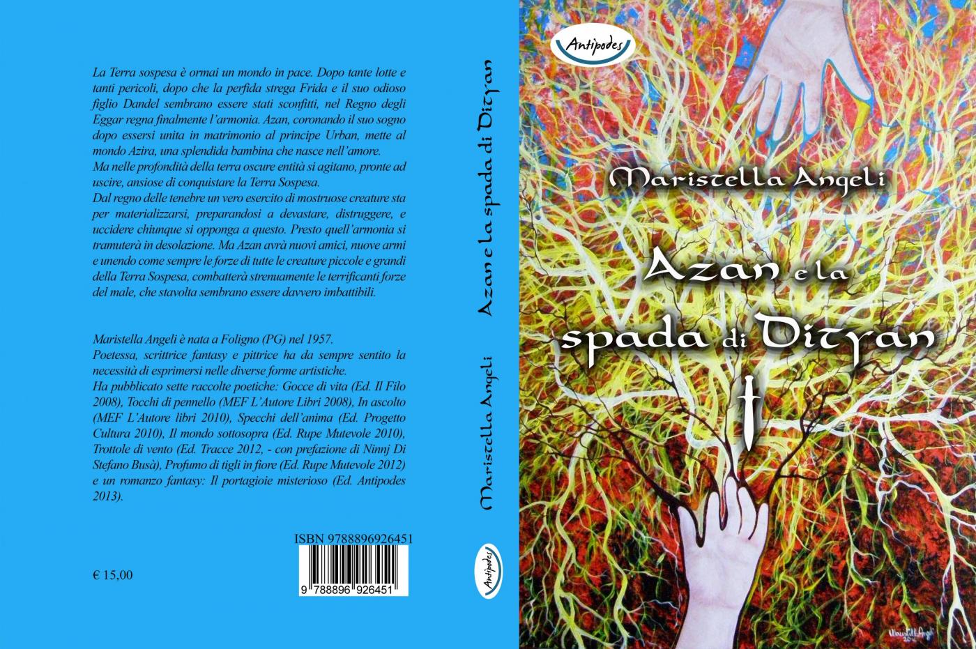 Review: "Azan and the sword of Dityan" fantasy novel by Maristella Angeli