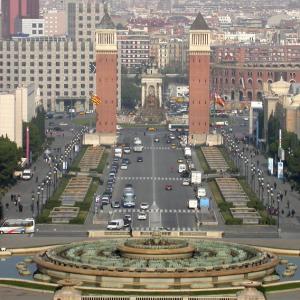 Spain. Barcelona upward