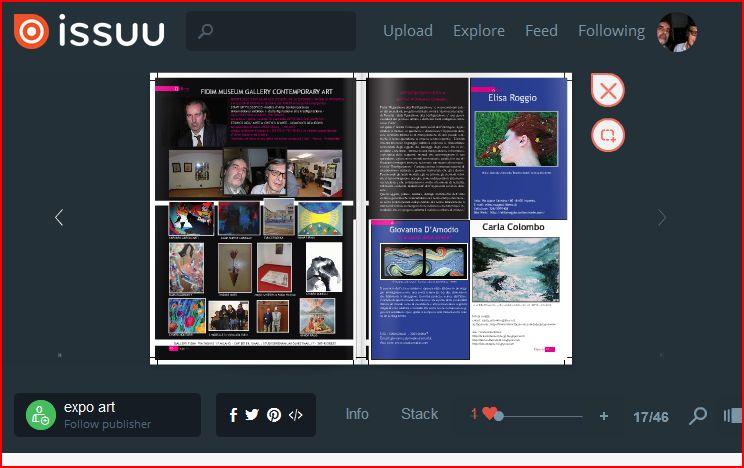 ATTENTO ARTISTA CERCHI VISIBILITA' E VUOI VENDERE. INVIA LE TUE OPERE PER UNA SELEZIONE CRITICA. Nuove iscrizioni per pubblicare la propria arte a migliaia di visitatori tra galleristi, critici e collezionisti sulla rivista EXPOARTE con l' inserzione crit