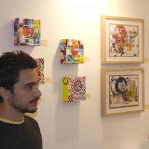 Inaugurazione mostra MESSAGGI VISIVI allo SPAZIO D'ARTE14 di MODENA