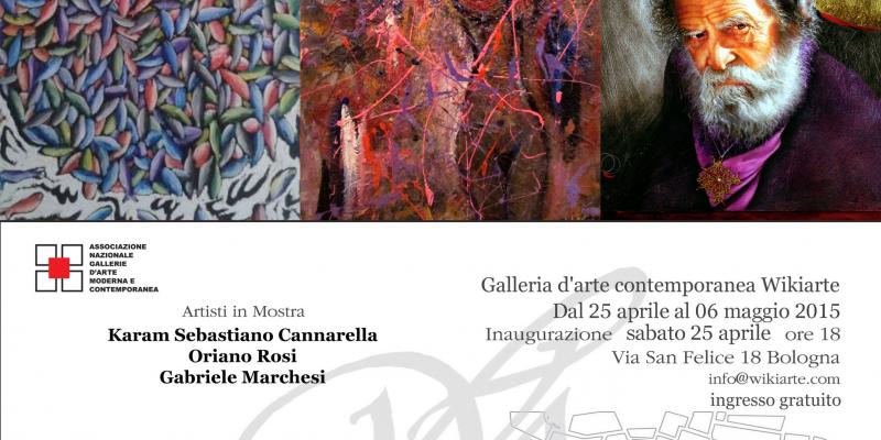 Show staff: Karam Sebastiano Cannarella, Oriano Rosi and Gabriele Marchesi - presents Dr. Giorgio Grasso