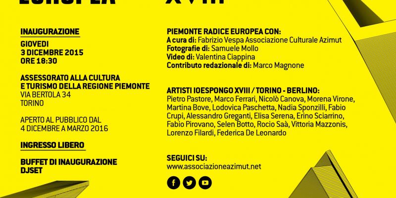 Mostra "IO ESPONGO" Mostra "IO ESPONGO"