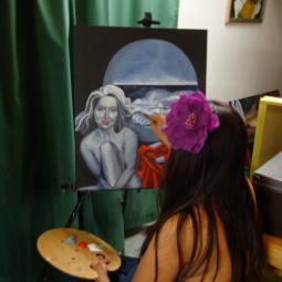 Kunst en Model Theresia Maria Hellenthal-Birsak