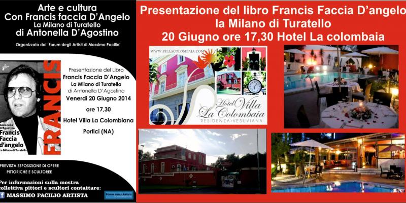 presentazione del libro "francis faccia d'angelo presentazione del libro "francis faccia d'angelo