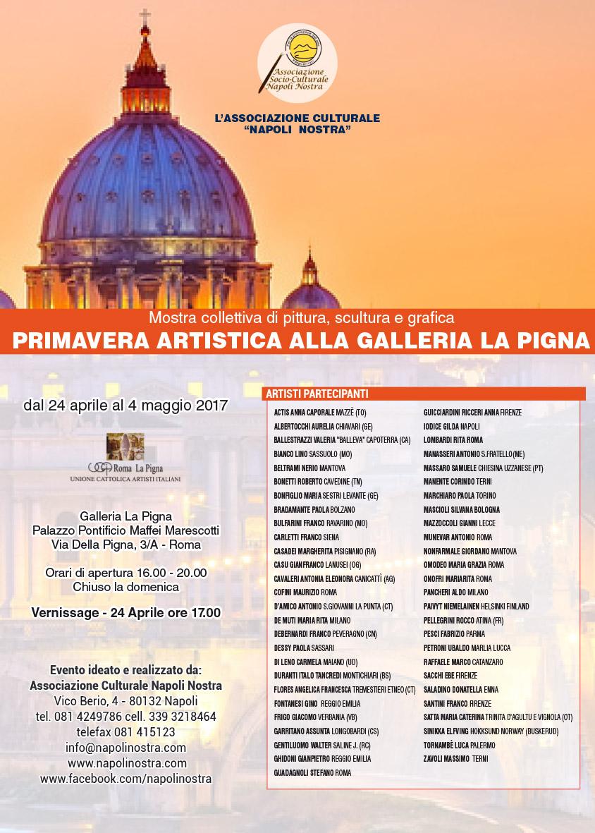 Artistic Springtime to Pigna Gallery in Rome
