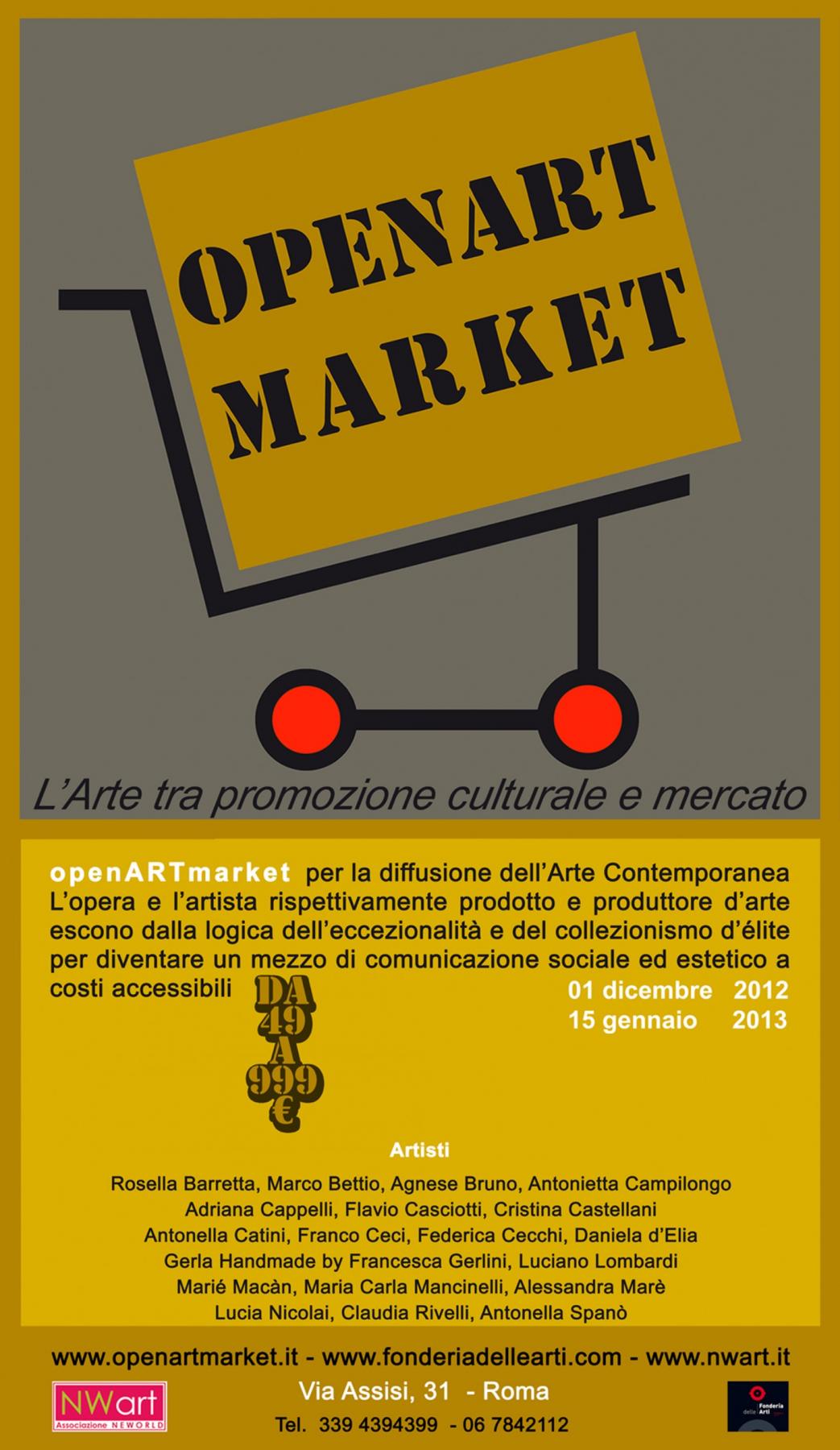 OpenARTmarket / l'arte tra promozione culturale e mercato OpenARTmarket / l'arte tra promozione culturale e mercato