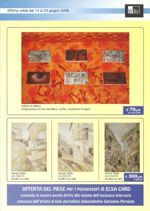 volantino Elsa Lumière-INTRA INTRO 2008