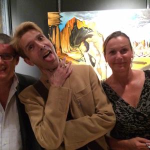 "RED AND BLACK" - Paintig exhibition