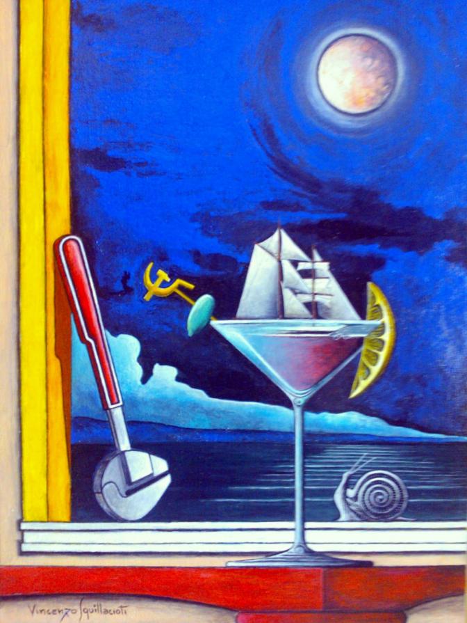 Red passion with tomahawk