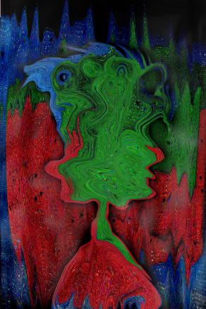 alla fine si forma un ritratto.