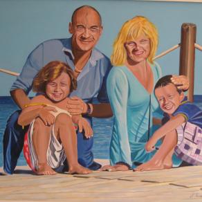 Dr Pinelli and his family