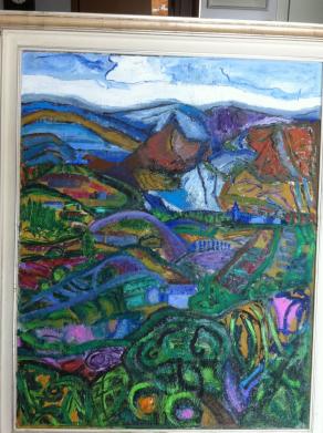 paesaggio asolano d'estate