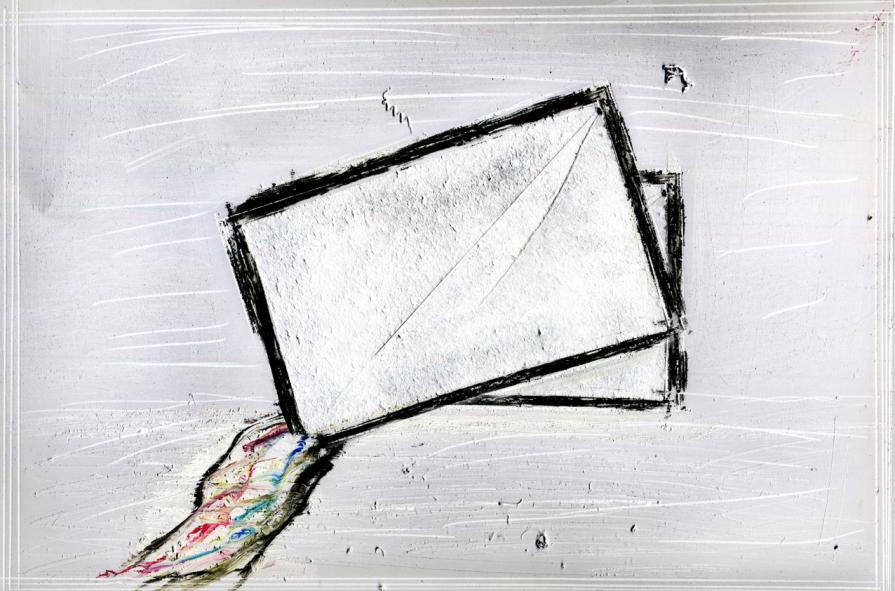 io non rappresento nulla, ma uso la carta fotografica manipolandola.