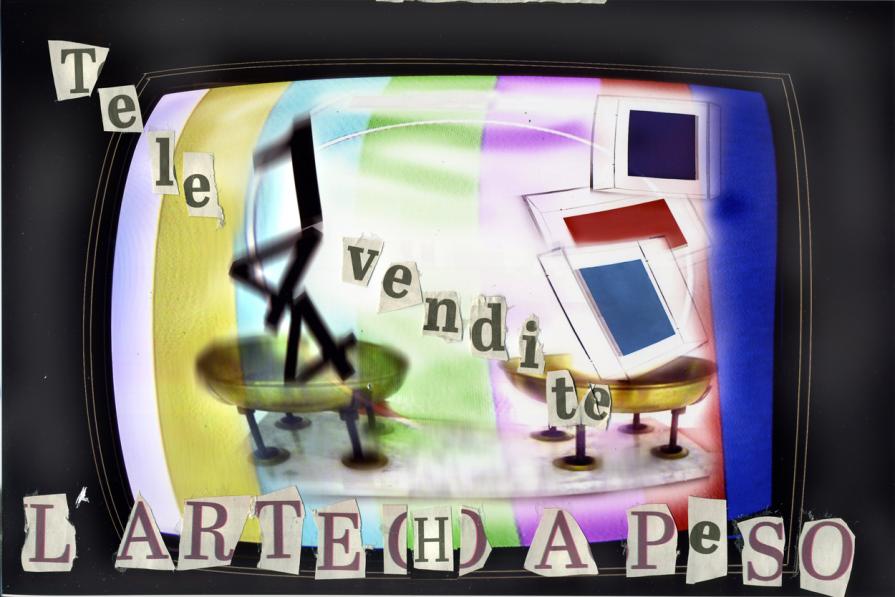 la dove l'arte è venduta serenamente a peso.