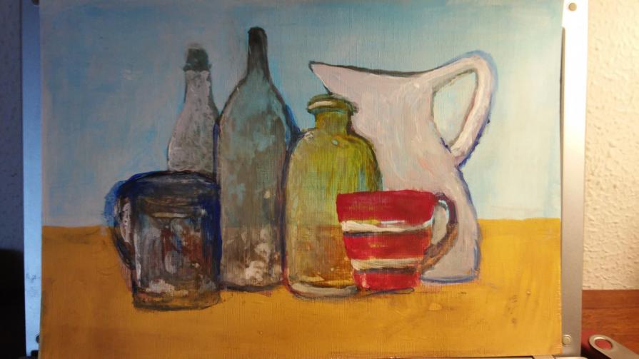 Natura morta con brocca