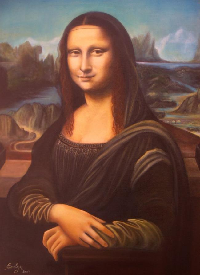 monna lisa (studiando i grandi maestri)