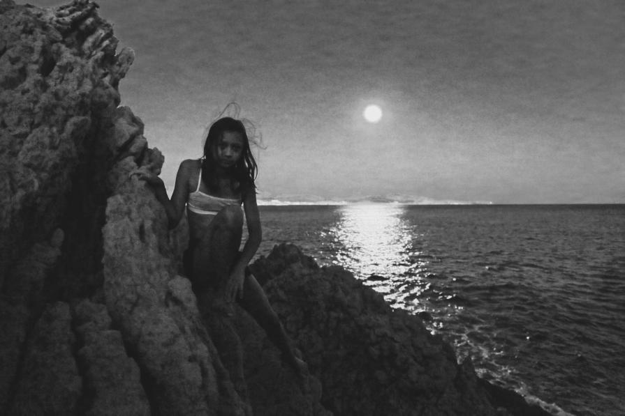 Full Moon over Marseille Bay