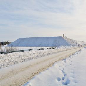 Snow Dumping Site 