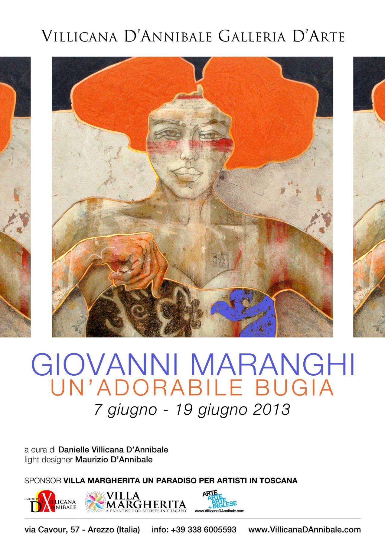 GIOVANNI MARANGHI "an adorable lie" curated by Danielle Villicana D'Annibale