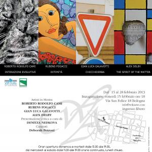 Mostre personali di Roberto Rodolfo Cami, Rubens Fogacci, Gian Luca Galavotti, Alex Delby