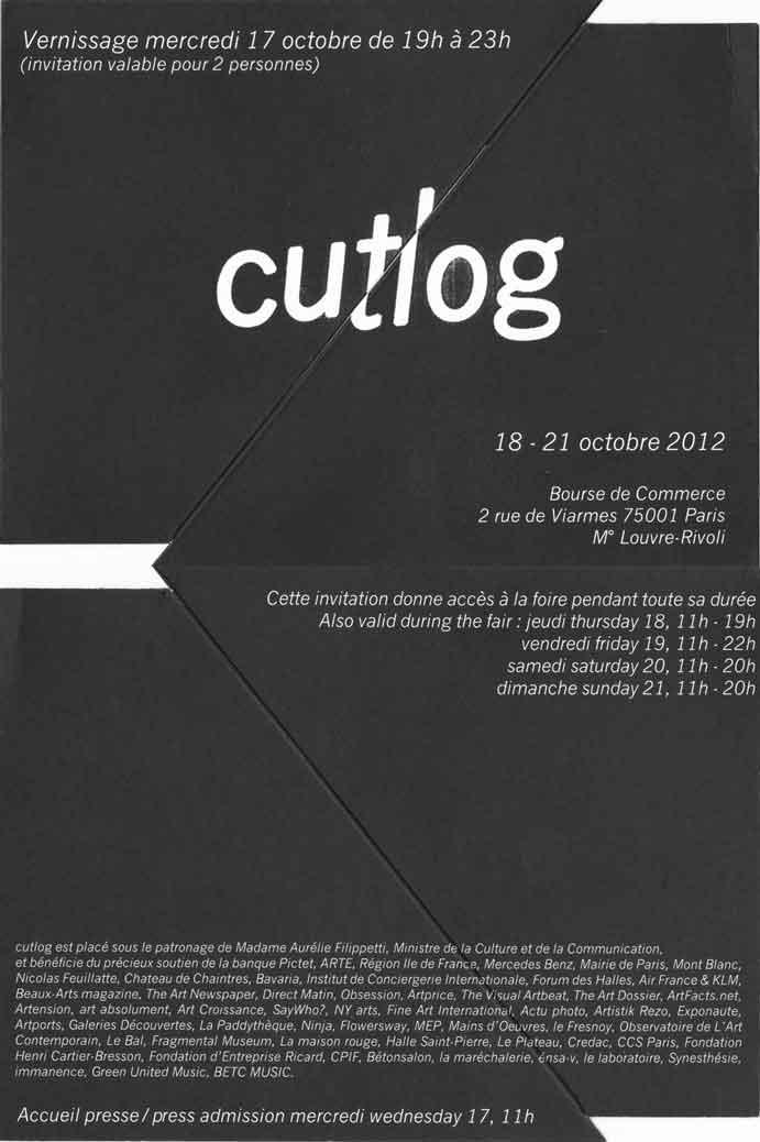 NUOVI FUTURISTI – CUTLOG ART FAIR (PARIGI)