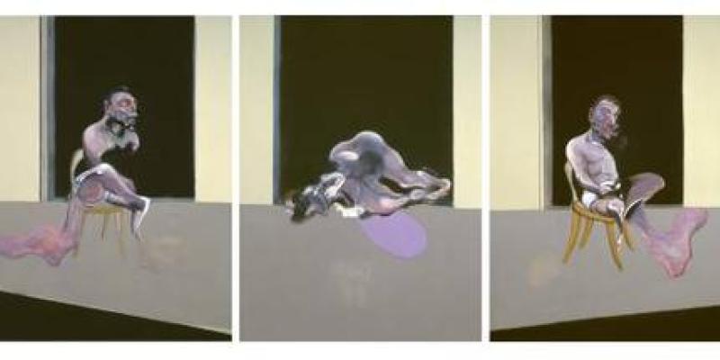 Francis Bacon, Triptych May-June 1973, a tragic story
