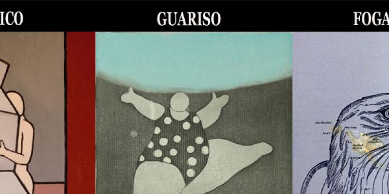 Personal exhibitions by Francesca Guariso, Rubens Fogacci and Mario D'Amico