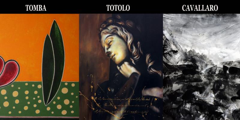 Exhibition by Roberto Tomba, Lorena Totolo and Giulia Cavallaro, presents Dr. Francesca Bogliolo