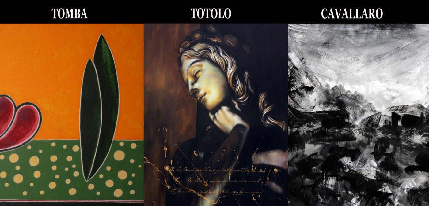 Exhibition by Roberto Tomba, Lorena Totolo and Giulia Cavallaro, presents Dr. Francesca Bogliolo