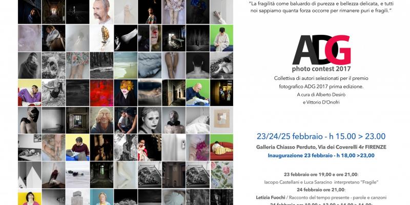 Esposizione collettiva autori ADG Photo Contest 2017 / 1ª edition - tema "Fragile" - 23-24-25.02.2018 - Firenze Esposizione collettiva autori ADG Photo Contest 2017 / 1ª edition - tema "Fragile" - 23-24-25.02.2018 - Firenze