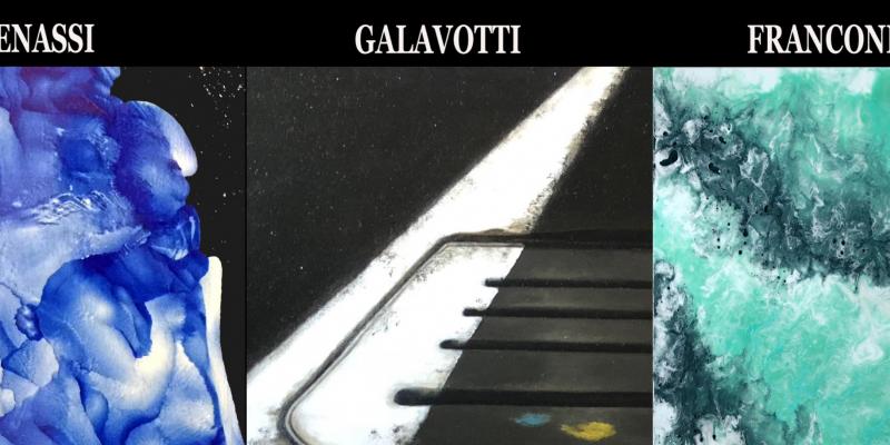 Mostre personali di Sauro Benassi, Gian Luca Galavotti e Federica Franconeri