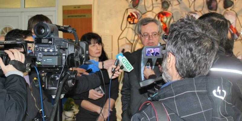 Kavala 2013 - Donation Ceremony of the work "Insieme" (together) at Peripheral unit of Kavala (East Macedonia and Thrace) Kavala 2013 - Donation Ceremony of the work "Insieme" (together) at Peripheral unit of Kavala (East Macedonia and Thrace)